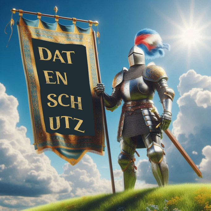 Ritter mit Standarte